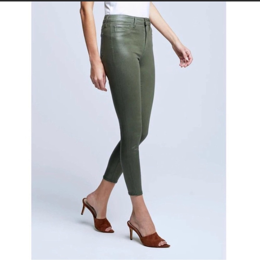 L'agence | Gren Margot Coated Skinny Jeans New Without Tag Size 25